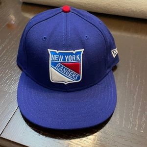 New era NY Rangers fitted hat size 7 3/8
